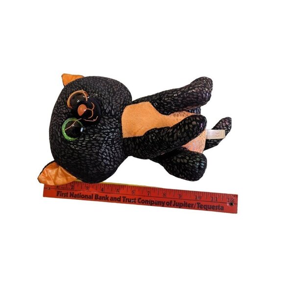 ty beanie boo spellbound the cat plush stuffed animal toy black 9..5" Halloween - Picture 6 of 8